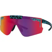 Pit Viper - Lunettes de soleil relevables - The Voltage Flip Offs Black/Turquoise - Noir
