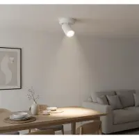 Highlight Spot en saillie Oliver 1 lumière blanc mat