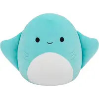 Ginza.se Squishmallow, peluche Maggie, raie manta turquoise - 19 cm
