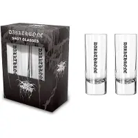 Darkthrone Lot de verres à shots de - Logo - pour Indifférent - transparent - Taille Standard