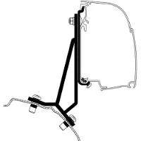 Thule T 4200 Ford Transit/tourneo Custom Compact Van Fixed (lhd) Awning Adapter Argenté