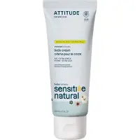 ATTITUDE Sensitive Natural Baby Oatmeal crème hydratante et apaisante pour peaux sensibles pour enfant 200 ml