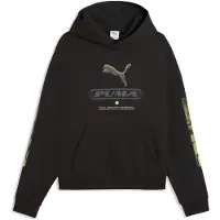 Puma Sport Street Boxy Graphic Hoodie Noir M Homme