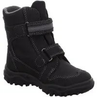 Superfit Bottes de neige 'Husky' brun foncé / gris / violet pastel / blanc