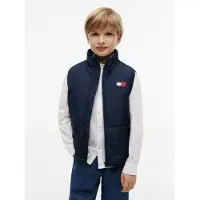 Tommy Hilfiger Gilet 'Ripstop' marine / rouge / blanc