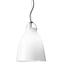 Fritz Hansen Suspension , Caravaggio P1, dimmable, Blanc, Salon / séjour, Verre, Design