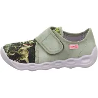 Superfit Pantoufle 'BUBBLE' marron / vert / vert pastel / vert foncé