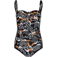 Pastunette Tankini 'Scallop tankini' noir