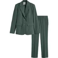 Bonprix Pantalons de tailleur vert