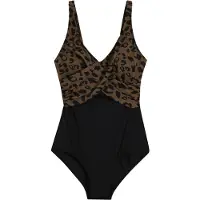Bonprix Maillot de bain moka / noir