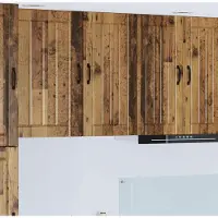 vidaXL Armoire murale LUCCA en bois recyclé 40 x 31 x 80 cm, aggloméré