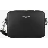 LANCASTER PARIS Sacs à main 'Lancaster Sacoche Double Zip S Paris Homme Noir' noir