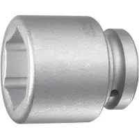 ASW Jeu d'emb.de clé à douille forte démult. 750 1 po. 6 pans ouv. de clé 34 mm L. 62 mm (34 mm)