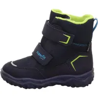 Superfit Bottes de neige 'Husky' bleu marine / azur / pomme