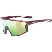 Uvex skyryse, lunettes de soleil, rouge foncé