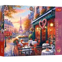 Trefl Puzzle - 500 pièces - Histoire d'amour : Romance parisienne - 37621