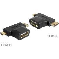 DeLOCK Adaptateur HDMI vers Mini-HDMI et Micro-HDMI -