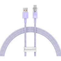 Baseus Câble de charge rapide USB-C Flash, QC 3.0, Huawei SCP, Samsung AFC, 5A, 1m (vert)