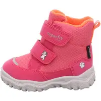Superfit Bottes de neige 'HUSKY1' gris argenté / orange foncé / rose