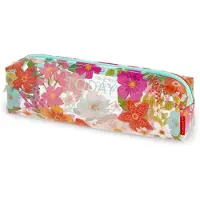 Legami Trousse À Crayons Transparente - Fleurs
