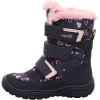 Superfit Bottes de neige 'Crystal' bleu / rose