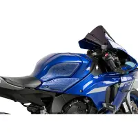Puig 20604W : Protège-réservoir latéral, compatible avec Yamaha YZF-R1M, transparent