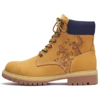 Ed Hardy Boots 'Dancing Dragon' bleu marine / noisette