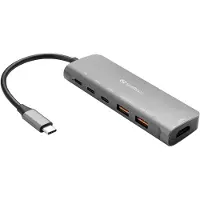 Sandberg USB-C Dock HDMI + 2xUSB-A + 2xUSB-C + PD100W