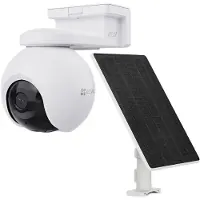 Ezviz Pack Caméra de surveillance connectée EB8 extérieur Blanc + Panneau solaire 8W