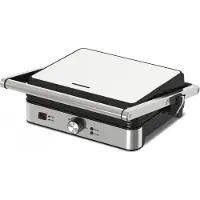 Heinner HEG-K2000CP, Machine à panini, Noir, Argent
