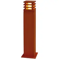 SLV Lampe de terrasse Rusty Square 70 Rouille