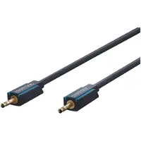 ClickTronic Câble Jack - Jack 3,5 mm Stereo mâle vers Jack 3,5 mm Stereo mâle -