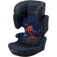 Bebeconfort Marvel RoadSafe i-Size, siège enfant avec dossier, 3,5-12 ans (100-150 cm), Marvel Legends Spiderman Siège enfant, Authentic Spiderman