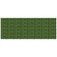 vidaXL Brise-vue pour balcon avec motif de feuilles, vert, 400 x 150 cm