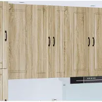 vidaXL Armoire murale LUCCA en chêne Sonoma, 60 x 31 x 100 cm, aggloméré