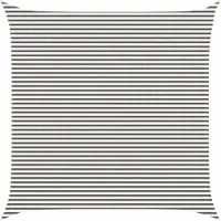 vidaXL Voile D'ombre Gris Clair Et Blanc 7 X 7 M Hdpe