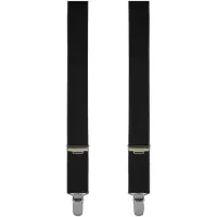 Profuomo Bretelles de pantalon noir