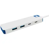 Targus Flex 4 Port Usb-c Combo Hub (blue)