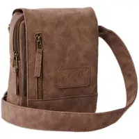 Rip Curl Classic Leazard Pouch Crossbody Marron Homme