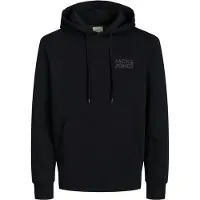 Jack & Jones Plus Sweat-shirt 'JJECorp' gris / noir