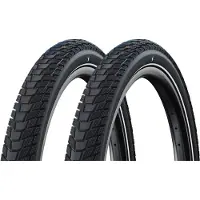 Schwalbe Pneu pour vélo électrique, 26 pouces, anti-crevaison, avec protection renforcée et bandes réfléchissantes - Marque :