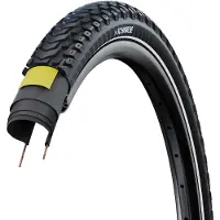 Schwalbe Pneu Marathon Mondial Pro, 26 pouces, largeur 2.00, couleur argent. (Répété pour insister sur la référence du produit)