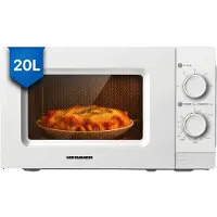 Heinner HMW-MD20MWH, Plan de travail, Micro-ondes à poser, 20 l, 700 W, orientable, blanc