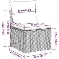vidaXL Kit de tondeuse à moutons 7 pièces 550 W