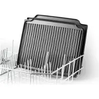 Fritel GR 3495 - Anthracite - Acier inoxydable - Rectangulaire - 34 x 27 mm - Aluminium - 2400 W
