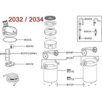 Eheim 2032/2231/2232 Filter Media Canister Clair