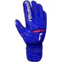 Reusch Gants de sport bleu roi / canneberge / blanc
