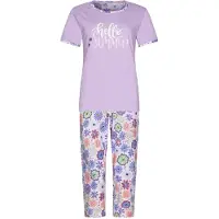 Rebelle Pyjama 'Pyjama with 3/4 pants' violet clair