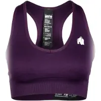 Gorilla wear Soutien-gorge de sport violet / blanc