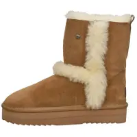 Warmbat Boots 'Kangeroo Plateau' cognac